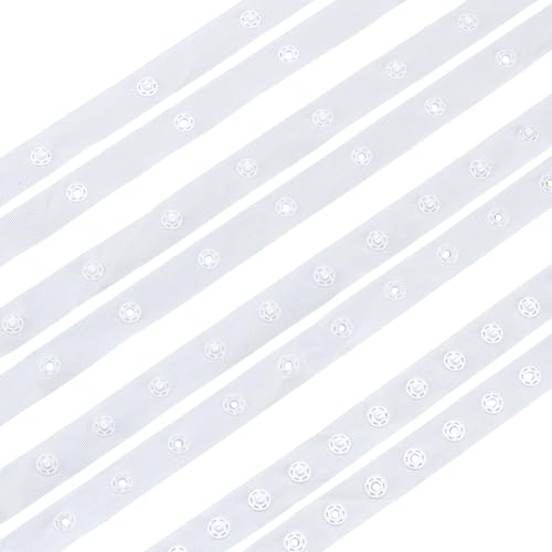 AHANDMAKER 8 Yard Nähen Druckknopfband Trim Nähen Verschluss Polyesterband Mit Knöpfen Kunststoff Druckknopfband Für Kleidung Nähen DIY Zubehör AHANDMAKER 8 Yard Nähen Druckknopfband Trim Nähen Verschluss Polyesterband Mit Knöpfen Kunststoff Druckknopfband Für Kleidung Nähen DIY Zubehör von AHANDMAKER