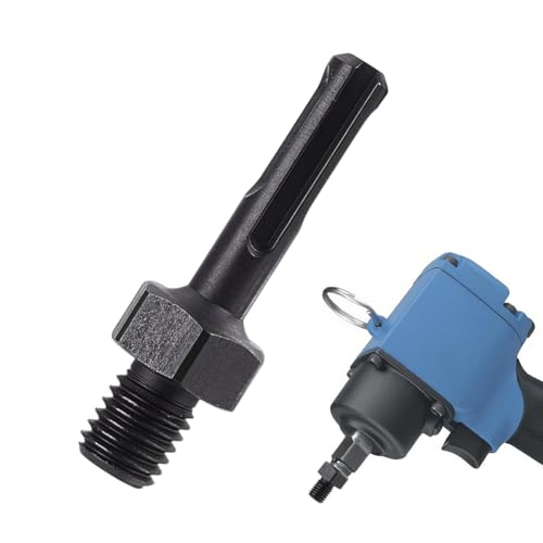 AHANDMAKER Kernbohrer Adapter M14 Gewinde Außengewinde Auf SDS Plus Schaft Stahlkonverter Für Betonbohrungen Sicherer Anschluss von Bohrkronenadaptern Für Mauerwerksarbeiten AHANDMAKER Kernbohrer Adapter M14 Gewinde Außengewinde Auf SDS Plus Schaft Stahlkonverter Für Betonbohrungen Sicherer Anschluss von Bohrkronenadaptern Für Mauerwerksarbeiten von AHANDMAKER