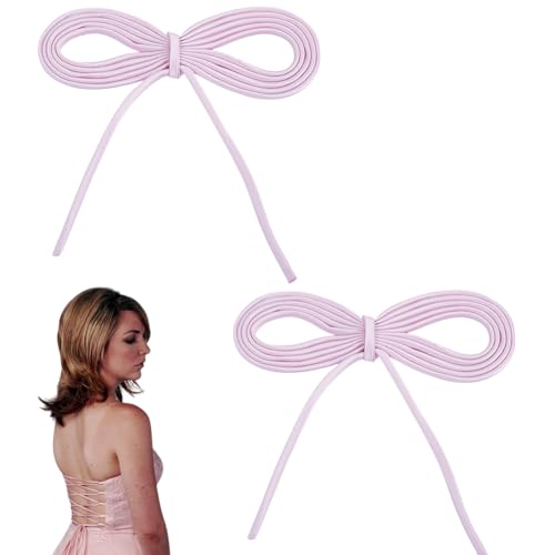 AHANDMAKER Raffhalter Für Brautkleider 2.3 m Rosa Satin Korrekturrücken Mit Verstellbarer Passform Schnürkorsett Aus Satin Verstellbar Schärpe Kordel Ersatzreißverschluss AHANDMAKER Raffhalter Für Brautkleider 2.3 m Rosa Satin Korrekturrücken Mit Verstellbarer Passform Schnürkorsett Aus Satin Verstellbar Schärpe Kordel Ersatzreißverschluss von AHANDMAKER