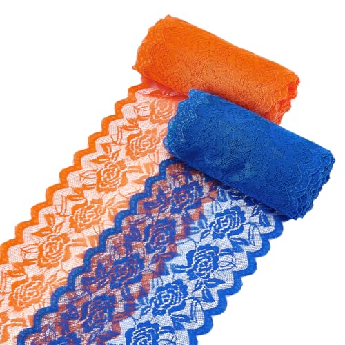 AHANDMAKER Spitzenband Mit Rosenstickerei 20 m Breite 15cm Stretch Spitzenbesatz Stoff Elastische Spitze Für Heimwerker Näharbeiten Basteln Kleidungsverzierungen Party Und Tischdekorationen AHANDMAKER Spitzenband Mit Rosenstickerei 20 m Breite 15cm Stretch Spitzenbesatz Stoff Elastische Spitze Für Heimwerker Näharbeiten Basteln Kleidungsverzierungen Party Und Tischdekorationen von AHANDMAKER