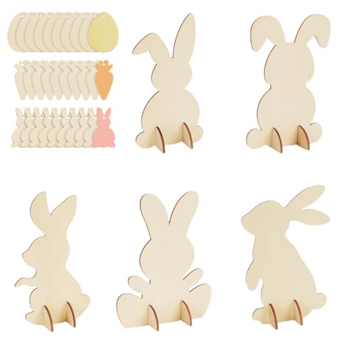 AHANDMAKER Hölzerne DIY Leere unvollendete runde Holzscheiben Ornament glückliche Ostern Hase Tür Zeichen Ostern Tür hängen Zeichen Plaque Handwerk hängende Dekorationen Für Party Dekor AHANDMAKER Hölzerne DIY Leere unvollendete runde Holzscheiben Ornament glückliche Ostern Hase Tür Zeichen Ostern Tür hängen Zeichen Plaque Handwerk hängende Dekorationen Für Party Dekor von AHANDMAKER