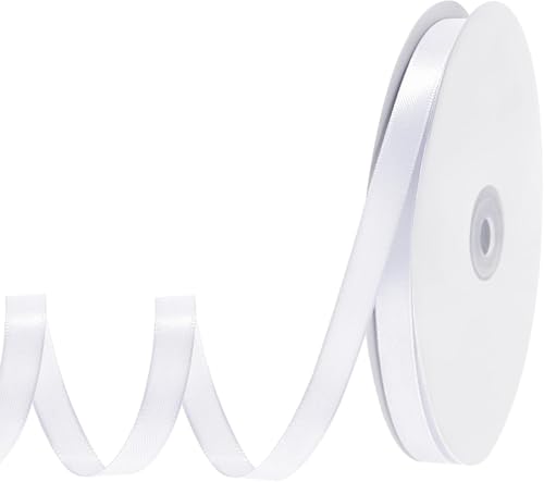 Satinband 3mm, 91 Meter Geschenkband Weiss, Band, Satinband, Satinband Weiss, Schleifenband Weiss, Schleifenband Weiß, Ribbon, Bänder, Hochzeit Deko, Satinbänder, Schleifen, Geschenkband Stoff Satinband 3mm, 91 Meter Geschenkband Weiss, Band, Satinband, Satinband Weiss, Schleifenband Weiss, Schleifenband Weiß, Ribbon, Bänder, Hochzeit Deko, Satinbänder, Schleifen, Geschenkband Stoff von AHEJIOO