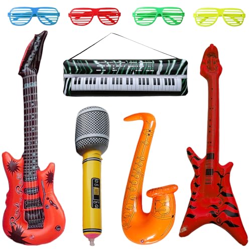 fotobox Accessoires, Luftgitarre, luftgitarren zum aufblasen fotobox Accessoires, Luftgitarre, luftgitarren zum aufblasen von AHEJIOO