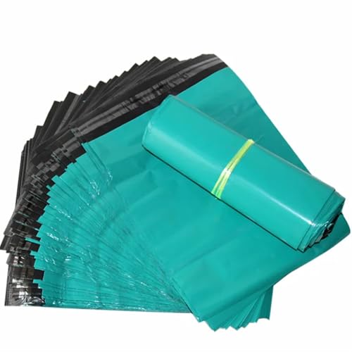 AHIOJEGX Versandtaschen 50 Teile/Paket Kunststoff Kurier Tasche 12 Drähte Express Verpackung Taschen Verdicken Kleidung wasserdichte Mailing Taschen Selbst Dichtung Umschlag Beutel(45x60cm 50pcs) von AHIOJEGX