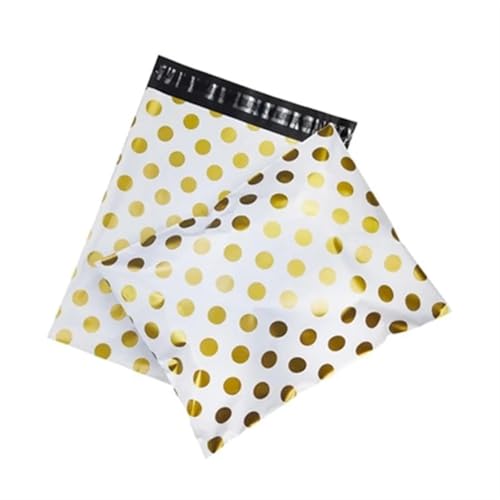 AHIOJEGX Versandtaschen 50 Teile/lose Mail Sack Taschen Verpackung Tasche wasserdichte Umschlag Giraffe Taschen 10 * 13 Zoll Kurier Tasche Bedrucken Logo Tasche(25.5X37cm 50pcs-11) von AHIOJEGX