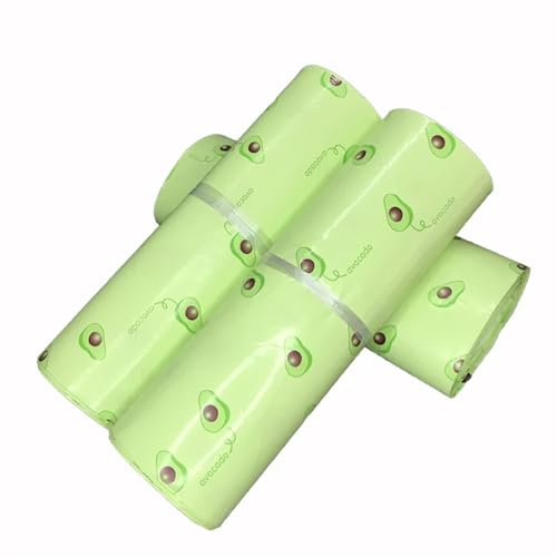 AHIOJEGX Versandtaschen 50PCS Umschlag Verdicken Poly Kleidung Mailing Taschen Obst Blume Druck Kurier Lagerung Tasche wasserdichte Kunststoff Express Beutel(45x60cm 50pcs) von AHIOJEGX