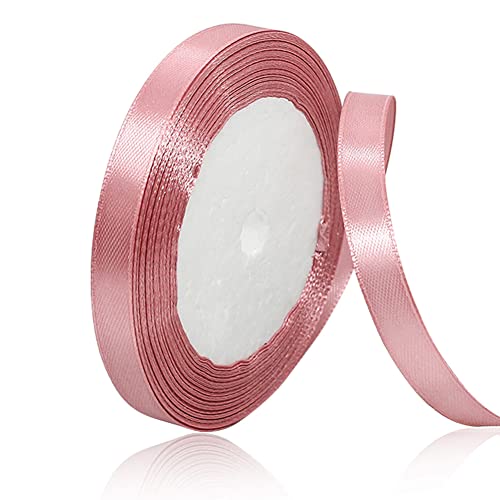 Satinband Roségold 10mm, 22 Meters Dekoration Geschenkband breit Schleifenband, Stoffband für Hochzeit, Taufe und Geburtstag Geschenke Satinband Roségold 10mm, 22 Meters Dekoration Geschenkband breit Schleifenband, Stoffband für Hochzeit, Taufe und Geburtstag Geschenke von AHOMAME
