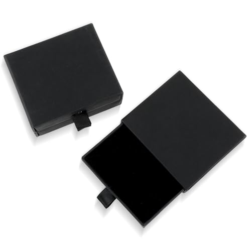 AHQiZFX 3 Stück Schmuck Geschenkbox,Kleine Schmuckschatulle,Schmuckkasten,Schmuck Organizers,Geschenkschachtel,Kleine Box für Schmuck Armbänder Armreife Ring Halskette Geschenke Display-Schwarz AHQiZFX 3 Stück Schmuck Geschenkbox,Kleine Schmuckschatulle,Schmuckkasten,Schmuck Organizers,Geschenkschachtel,Kleine Box für Schmuck Armbänder Armreife Ring Halskette Geschenke Display-Schwarz von AHQiZFX
