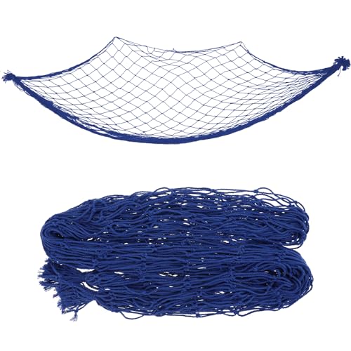 AHQiZFX Fischnetz-Deko,1 x 2 m Nautisches Fischnetz,Maritime Fischerei Deko Outdoor,Mediterranen Stil Fischerei Deko,Hängendes Fotonetz,für Zuhause Wohnzimmer Wandbehänge Fotografie Bar Hochzeit Party von AHQiZFX