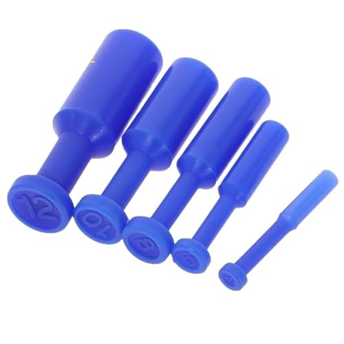 AHSKY 10 Teile/Satz blau pneumatische Nylon stopfen Schlauch steckverbinder luftleitung 4/6/8/10/12mm (Color : 12mm) von AHSKY