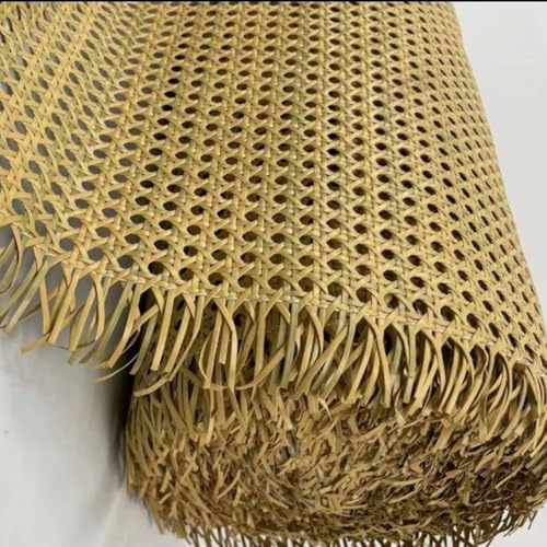 AHYBE Rattan Gurtband 50/60/75/90 * 100cm Cane Webbing Wiener Geflecht Rattan Deko Rattanstuhl Rattan Geflecht Geweberolle Wasserdicht Gewebtes Offenes Für DIY Möbel Stühle Schränke(A,40 * 100cm) von AHYBE