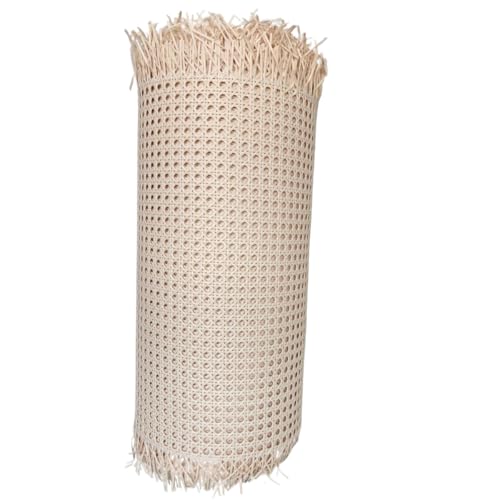 Cane Webbing Rattan Roll Wiener Geflecht,Wiener Geflecht Meterware,Wiener Geflecht Flechtmatten For Rattan Craftsmen,Handgemachtes PE Kunststoff Rattan Geflecht Für DIY Möbeldekoration(C,40*100cm) von AHYBE