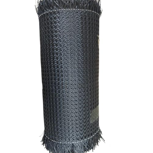 Cane Webbing Rattan Roll Wiener Geflecht,Wiener Geflecht Meterware,Wiener Geflecht Flechtmatten For Rattan Craftsmen,Handgemachtes PE Kunststoff Rattan Geflecht Für DIY Möbeldekoration(D,45*100cm) von AHYBE