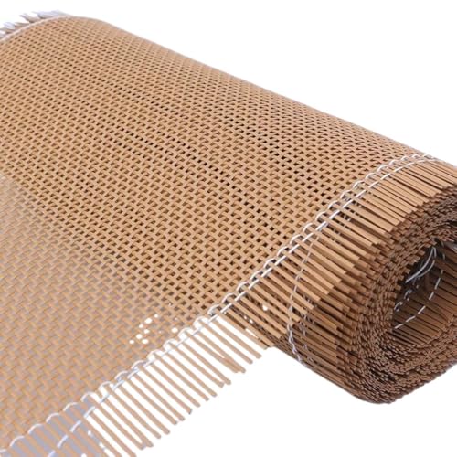 Stuhlgeflecht Rattan Geflecht Wiener Geflecht Meterware 50/60/75*100cm Wiener Geflecht Flechtmatten For Rattan Craftsmen,Handgemachtes PE Kunststoff Rattan Geflecht Für DIY Möbeldekoration(B,45*100cm) von AHYBE