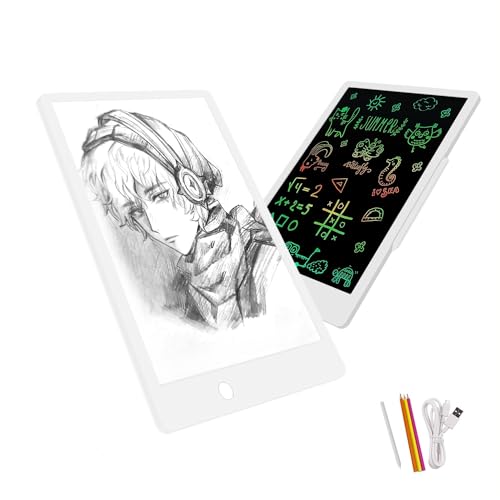Upgraded A4 LCD Written Tablet LED Copy Board, Ultra-Thin Dimmable USB Charging Writing Tablet Copy Board 2 in 1 Light Pad for Memo, Diamond Painting, Tattoo, Drawing, Graffiti, Stencil Making Upgraded A4 LCD Written Tablet LED Copy Board, Ultra-Thin Dimmable USB Charging Writing Tablet Copy Board 2 in 1 Light Pad for Memo, Diamond Painting, Tattoo, Drawing, Graffiti, Stencil Making von AIAURORA