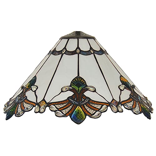 AIBOTY Mission Lampenschirm Ersatz 13X9 Zoll Grün Rot Weiß Tiffany Buntglas Lampenschirm Nur Mit Kappe Passend Für Tischlampe Stehlampe Lesepult Lampe Decke Pendelleuchte Kronleuchter,Weiß AIBOTY Mission Lampenschirm Ersatz 13X9 Zoll Grün Rot Weiß Tiffany Buntglas Lampenschirm Nur Mit Kappe Passend Für Tischlampe Stehlampe Lesepult Lampe Decke Pendelleuchte Kronleuchter,Weiß von AIBOTY