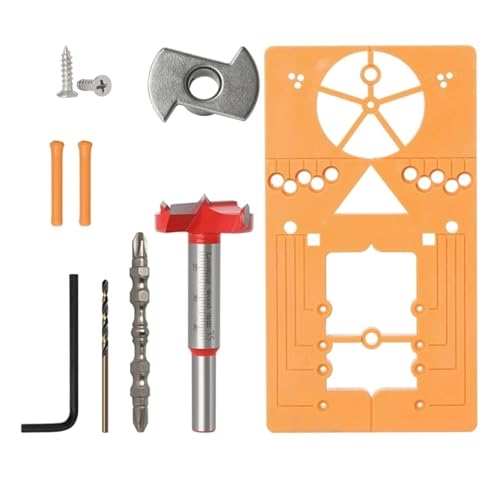 AICVV 15mm-100mm Carbon Steel Boring Drill Bits Woodworking Self Centering Hole Saw Tungsten Carbide Wood Cutter Tools Set von AICVV
