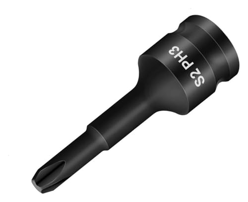 AICVV 1Pc 3/8 Screwdriver Bit Drive Socket Adapter PH1-PH4 PZ1-PZ4 SL3-SL8 Head for Electric Drill Power Tool Parts von AICVV