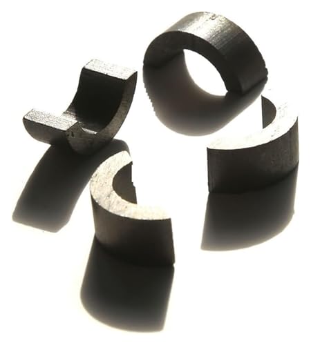 AICVV 4PCS Hot Pressed Diamond Core Bit Segments for 18-350mm Diameter Diamond Core Bit Segment Repair & Replacement Use, 116mm, Grey von AICVV