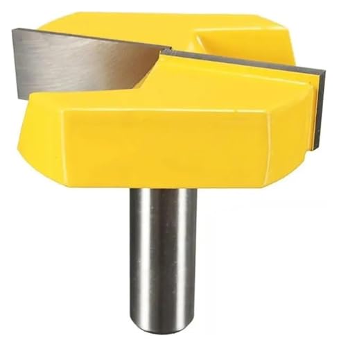 AICVV Portable Cleaning Bottom Router Bit, Slab Flattening Milling Cutter, Grooving Bit Woodworking Milling Cutter Tool von AICVV