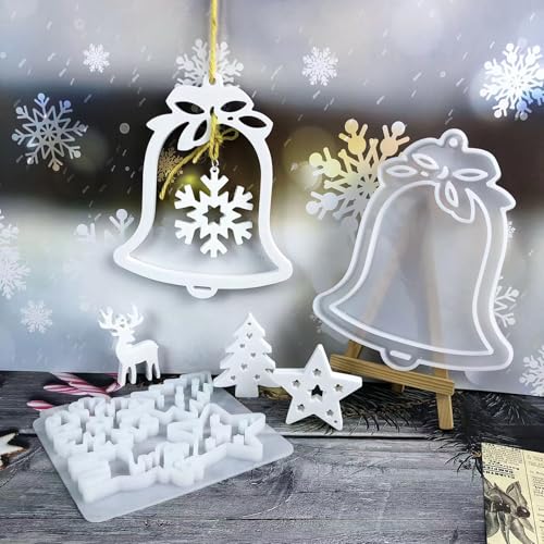 Silikonformen Weihnachten, Silikonformen Gießformen, Gießformen Silikon Weihnachten Für DIY, Silikonform Weihnachten Anhänger, Zur Herstellung Weihnachtlicher Dekoanhänger Silikonformen Weihnachten, Silikonformen Gießformen, Gießformen Silikon Weihnachten Für DIY, Silikonform Weihnachten Anhänger, Zur Herstellung Weihnachtlicher Dekoanhänger von AIDODIA