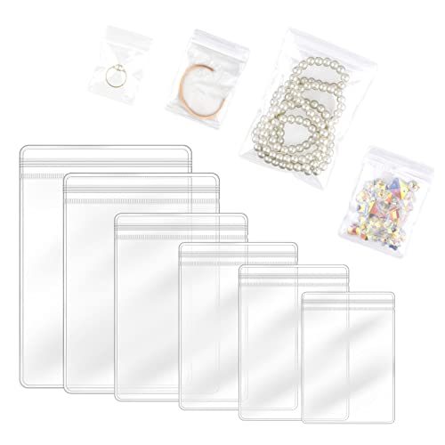 AIEX 120 Stück Schmuckbeutel aus Kunststoff, transparent, wasserdicht, Beutel mit Reißverschluss, Aufbewahrungstasche, Anti-Oxidation, Beutel mit Reißverschluss, für Schmuck, Halsketten, Ohrringe, AIEX 120 Stück Schmuckbeutel aus Kunststoff, transparent, wasserdicht, Beutel mit Reißverschluss, Aufbewahrungstasche, Anti-Oxidation, Beutel mit Reißverschluss, für Schmuck, Halsketten, Ohrringe, von AIEX