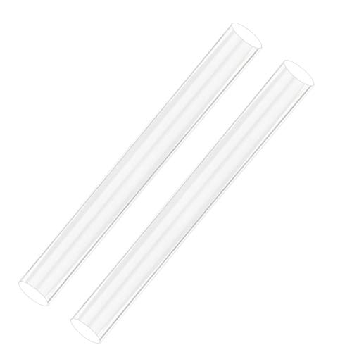 AIEX 2 Stück Acryl-Tonrollen, Teigrolle, Acryl, für Handwerk, Ton, Werkzeug, hohles Material von AIEX