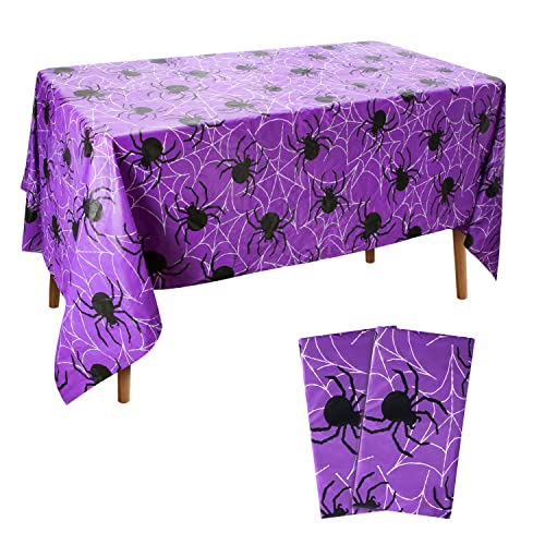 AIEX 2 Stück Halloween Tischdecke, 1.3x2.2m Halloween Tischdecke Spinnennetz Spinnennetz Tischdecke Rechteckige Tischdecke für Indoor Outdoor Halloween Party Dekoration AIEX 2 Stück Halloween Tischdecke, 1.3x2.2m Halloween Tischdecke Spinnennetz Spinnennetz Tischdecke Rechteckige Tischdecke für Indoor Outdoor Halloween Party Dekoration von AIEX