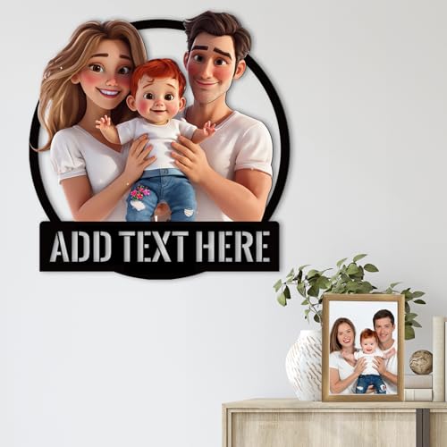 AIFLM Personalisierte 3D Cartoon Stil Foto Holz Fotorahmen Zeichen Personalisierte Familie Foto 3D Cartoon Portrait Karikatur Bilderrahmen Hochzeitstag Weihnachtspaar Wanddekoration Geschenk AIFLM Personalisierte 3D Cartoon Stil Foto Holz Fotorahmen Zeichen Personalisierte Familie Foto 3D Cartoon Portrait Karikatur Bilderrahmen Hochzeitstag Weihnachtspaar Wanddekoration Geschenk von AIFLM