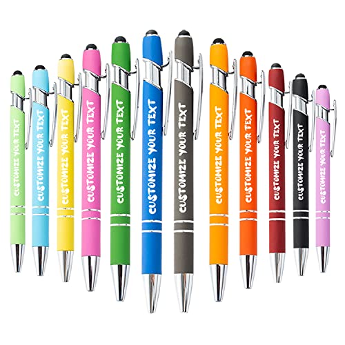 AIFLM Personalisierte Kugelschreiber mit Gravur Bulk bis 500 Pcs Gravur Kugelschreiber Set mit Ihrem Namen Text Als Geschenk für Unternehmen, Abschluss, Hochzeit, Geburtstag, Weihnachten AIFLM Personalisierte Kugelschreiber mit Gravur Bulk bis 500 Pcs Gravur Kugelschreiber Set mit Ihrem Namen Text Als Geschenk für Unternehmen, Abschluss, Hochzeit, Geburtstag, Weihnachten von AIFLM