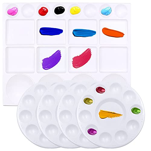 AIFUDA, Kunststoff Kinder und Studenten für Aquarell Handwerk DIY und Gouache, Öl, Acryl und Tempera, 5 Stück AIFUDA, Kunststoff Kinder und Studenten für Aquarell Handwerk DIY und Gouache, Öl, Acryl und Tempera, 5 Stück von AIFUDA