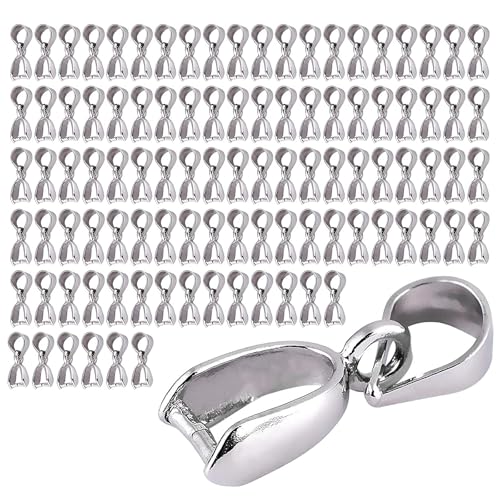 Anhängerschlaufe Ösen Anhänger Kettenverschluss Clip Schmuck DIY Zubehör Anhängerschlaufe Anhängerverbinder Klemmschlaufen für DIY Zubehör Schmuck Halskettenschlaufen Verbinder Anhängeröse (Stück) Anhängerschlaufe Ösen Anhänger Kettenverschluss Clip Schmuck DIY Zubehör Anhängerschlaufe Anhängerverbinder Klemmschlaufen für DIY Zubehör Schmuck Halskettenschlaufen Verbinder Anhängeröse (Stück) von AIGOUT