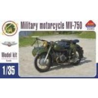 MV-750 Soviet military motocycle with sidecar von AIM Fan Model