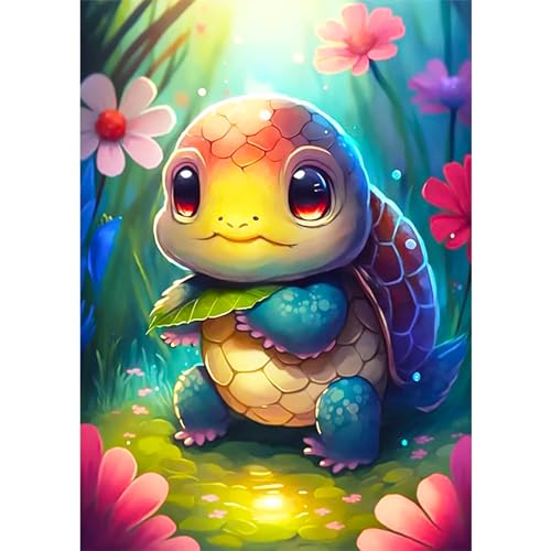AIRDEA 5D Cartoon Süße Schildkröte Diamond Painting, Diamant Painting Erwachsene Set, Full Drill Bilder Diamant Malerei Poster Kreuzstich Kits 30x40cm AIRDEA 5D Cartoon Süße Schildkröte Diamond Painting, Diamant Painting Erwachsene Set, Full Drill Bilder Diamant Malerei Poster Kreuzstich Kits 30x40cm von AIRDEA