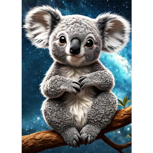 AIRDEA 5D Niedlicher Baby-Koala Diamond Painting Erwachsene, DIY Diamond Painting Bilder Erwachsene, Diamantmalerei Bastel Set Nach Zahlen Heimdekor Geschenk 30x40cm AIRDEA 5D Niedlicher Baby-Koala Diamond Painting Erwachsene, DIY Diamond Painting Bilder Erwachsene, Diamantmalerei Bastel Set Nach Zahlen Heimdekor Geschenk 30x40cm von AIRDEA