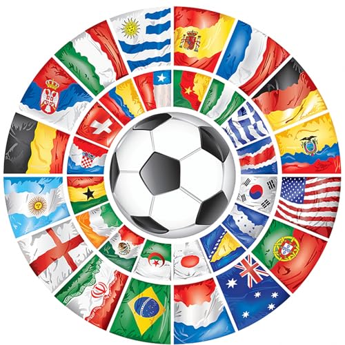 AIRDEA Fußball Diamond Painting Erwachsene, DIY 5D Länderflaggen Diamant Painting Bilder, Bastelset Erwachsene Frauen als Haus Wanddeko 30x30 cm AIRDEA Fußball Diamond Painting Erwachsene, DIY 5D Länderflaggen Diamant Painting Bilder, Bastelset Erwachsene Frauen als Haus Wanddeko 30x30 cm von AIRDEA