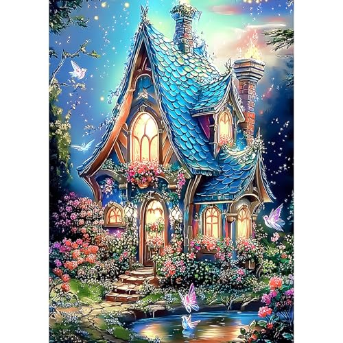 AIRDEA Schloss Diamond Painting Erwachsene, DIY 5D Landschaft Diamant Painting Bilder, Bastelset Erwachsene Frauen als Haus Wanddeko 30x40 cm AIRDEA Schloss Diamond Painting Erwachsene, DIY 5D Landschaft Diamant Painting Bilder, Bastelset Erwachsene Frauen als Haus Wanddeko 30x40 cm von AIRDEA