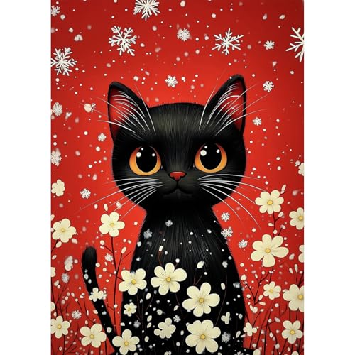 AIRDEA Christmas Weihnachten Diamond Painting Erwachsene, DIY 5D Katze Schneeflocken Diamant Painting Bilder, Bastelset Erwachsene Frauen als Haus Wanddeko 30x40 cm AIRDEA Christmas Weihnachten Diamond Painting Erwachsene, DIY 5D Katze Schneeflocken Diamant Painting Bilder, Bastelset Erwachsene Frauen als Haus Wanddeko 30x40 cm von AIRDEA