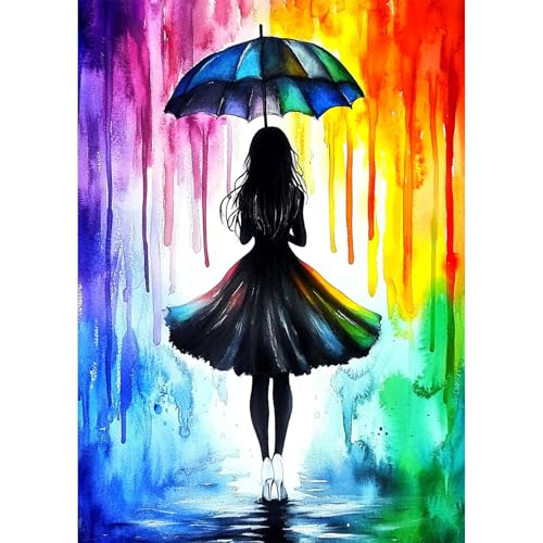 AIRDEA Fantasie Diamond Painting Erwachsene, DIY 5D Landschaft Diamant Painting Bilder, Bastelset Erwachsene Frauen als Haus Wanddeko 30x40 cm von AIRDEA