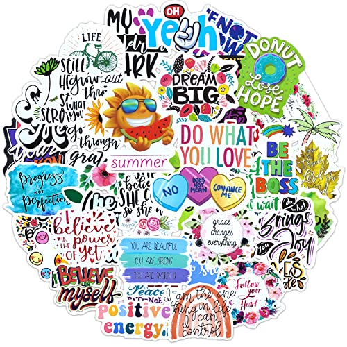 Sprüche Sticker 100 Stück Inspirierend Zitate Sticker Set Wasserfeste Vinyl Decals Motivations Aufkleber für Scrapbooking Vision Board Tagebuch Fotoalbum Tassen Laptop Skate Meme Handy iPad Mappen usw Sprüche Sticker 100 Stück Inspirierend Zitate Sticker Set Wasserfeste Vinyl Decals Motivations Aufkleber für Scrapbooking Vision Board Tagebuch Fotoalbum Tassen Laptop Skate Meme Handy iPad Mappen usw von AIRNOGO