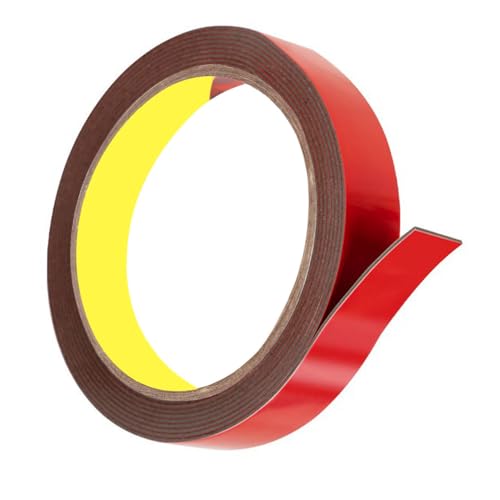 AIRUEEK Doppelseitiges Klebeband, extra 1 cm x 3 m, doppelseitiges Klebeband, stark, doppelseitig, extra stark, doppelseitiges Klebeband für Autoreparatur, DIY, Büro AIRUEEK Doppelseitiges Klebeband, extra 1 cm x 3 m, doppelseitiges Klebeband, stark, doppelseitig, extra stark, doppelseitiges Klebeband für Autoreparatur, DIY, Büro von AIRUEEK