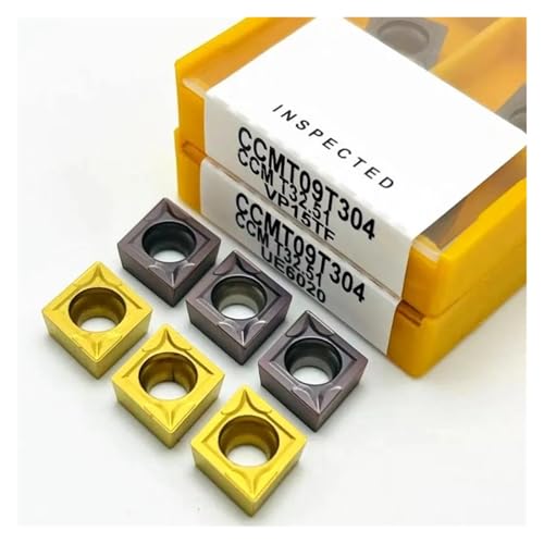 AIRUIXI Dreheinsätze CCMT060204 CCMT09T304 internes Drehwerkzeug CCMT CNC-Drehmaschine Schneidwerkzeug Hartmetalleinsatz CCMT 060204 vp15tf Drehwerkzeug(CCMT060204 VP15TF) von AIRUIXI