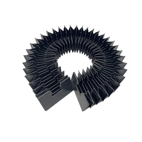 AIRUIXI Staubschutzabdeckung CNC-Führung Linearführung Orgelführung Staubschutz for HGR15 HGR20 HGR25 HGR30 Linearschienen Kompressionsverhältnis 10:1(for HGR15,950mm) von AIRUIXI