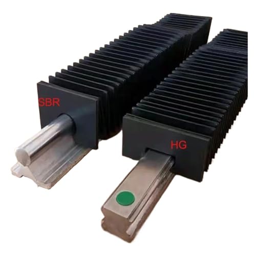 AIRUIXI Staubschutzabdeckung Staubschutz for Linearführungen, SBR12 16 20 25 30 Schienenbalg, Staubschutzabdeckungen for SBR12 SBR16 SBR20 SBR25 SBR30 CNC-Set(SBR12,2000mm) von AIRUIXI