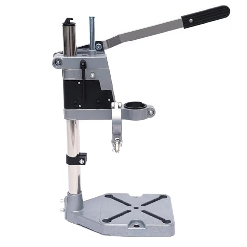 Tischbohrmaschine, Einstellbare Bankklemme Bohrmaschinenständer Werkbank Reparaturwerkzeug for Handbohren(Double-hole Bracket) von AIRYSSFU