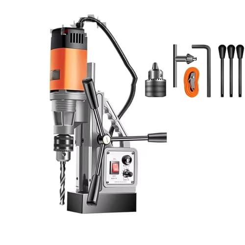 Tischbohrmaschine, Industrielle Bohrmaschine Leistungsstarke magnetische Bohrmaschine Elektrische Mag Bench Tapping Bohrgerät Tischbohrmaschine, Industrielle Bohrmaschine Leistungsstarke magnetische Bohrmaschine Elektrische Mag Bench Tapping Bohrgerät von AIRYSSFU