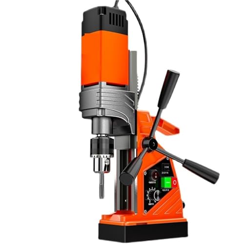 Tischbohrmaschine, Magnetische Bohrmaschine 1380W Einstellbare Magnetische Bohrmaschine Maschine for Engineering Stahl Struktur Industrie Grade(8813c) von AIRYSSFU