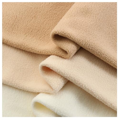 Antipill Polar Fleece Stoff, Warm und Weich Flor Faux Sherpa Fleece Material, Polyester Plüsch Fleece Stoff, Anti-Knötchen Polarstoff, für DIY, Nähen, Handarbeit, Decken, 50x160cm (Color : Apricot) Antipill Polar Fleece Stoff, Warm und Weich Flor Faux Sherpa Fleece Material, Polyester Plüsch Fleece Stoff, Anti-Knötchen Polarstoff, für DIY, Nähen, Handarbeit, Decken, 50x160cm (Color : Apricot) von AITAF