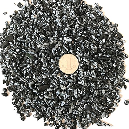 1 lb natürliche Schneeflocke Crystal Crushed Stone Heilung Reiki Kristall unregelmäßige geformte Steine Schmuck Machen Home Dekoration 1 lb natürliche Schneeflocke Crystal Crushed Stone Heilung Reiki Kristall unregelmäßige geformte Steine Schmuck Machen Home Dekoration von AITELEI