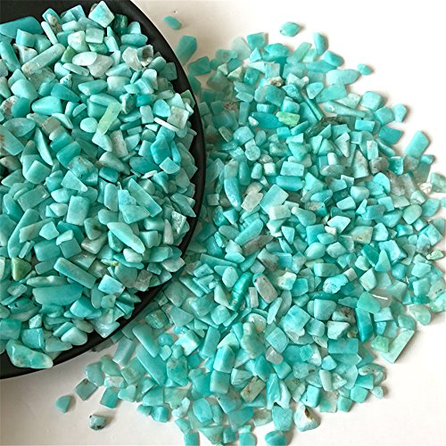 AITELEI 1 lb Natürliche Tianhe Stein Kristall Crushed Stone Healing Reiki Kristall Unregelmäßige Geformte Steine Schmuckherstellung Dekoration von AITELEI